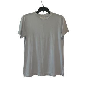 Lou & Grey Light Gray Short Sleeve Tee